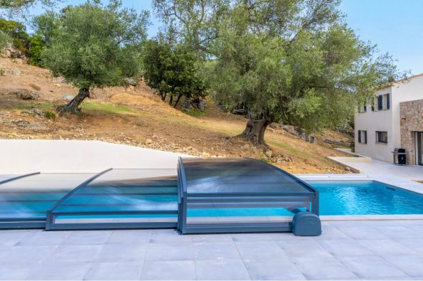 abri piscine lucio ultra bas