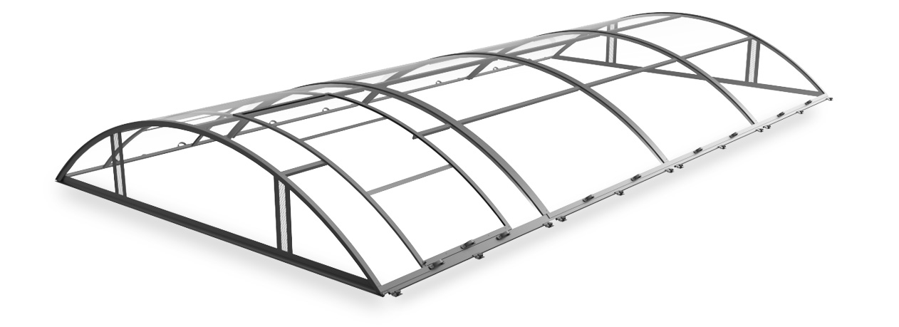 schémas abri de piscine bas modulable