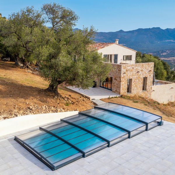abri piscine ultra bas lucio