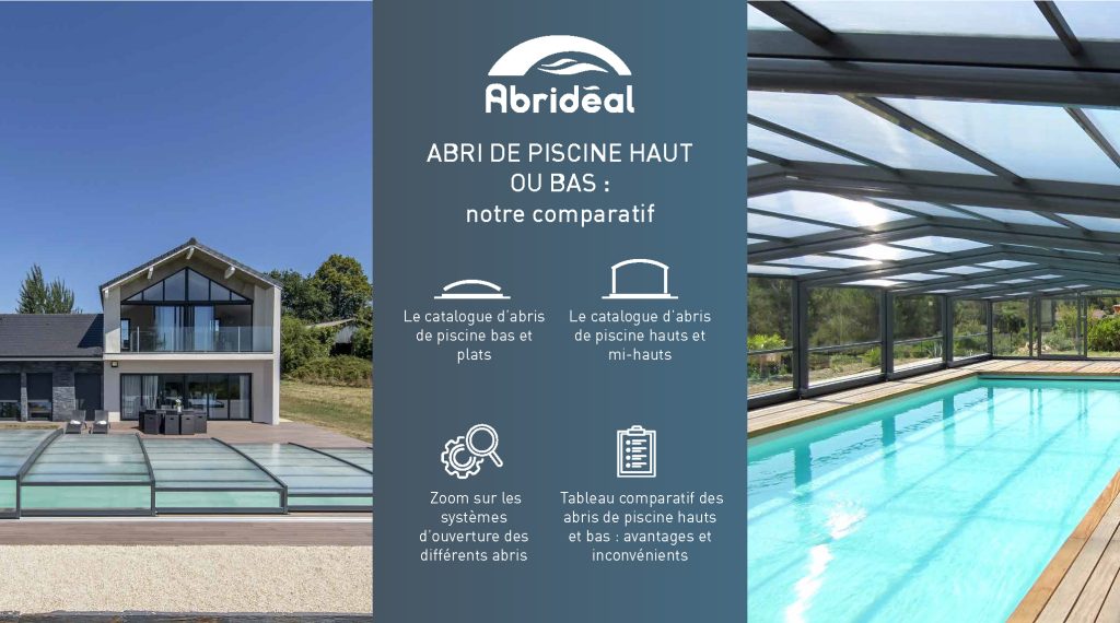 abri de piscine haut