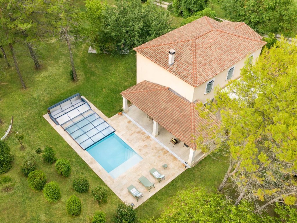 couverture de piscine plat piatto