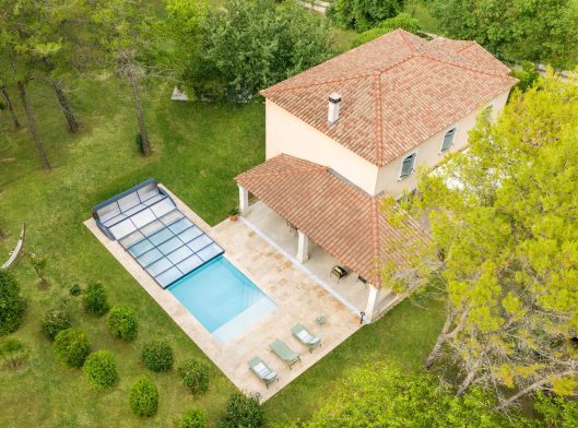 couverture de piscine plat piatto