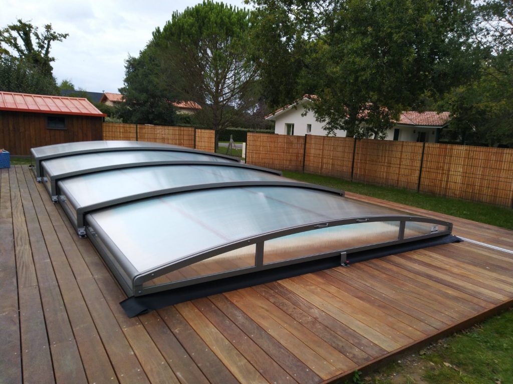 abri télescopique pour piscine