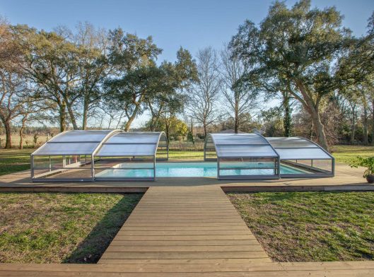 type d'abri de piscine