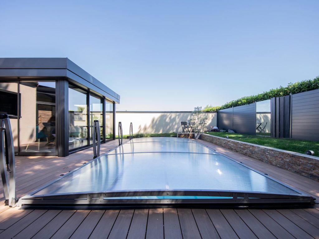 couverture plat pour piscine