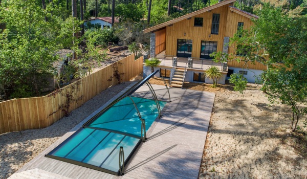 abri piscine amovible